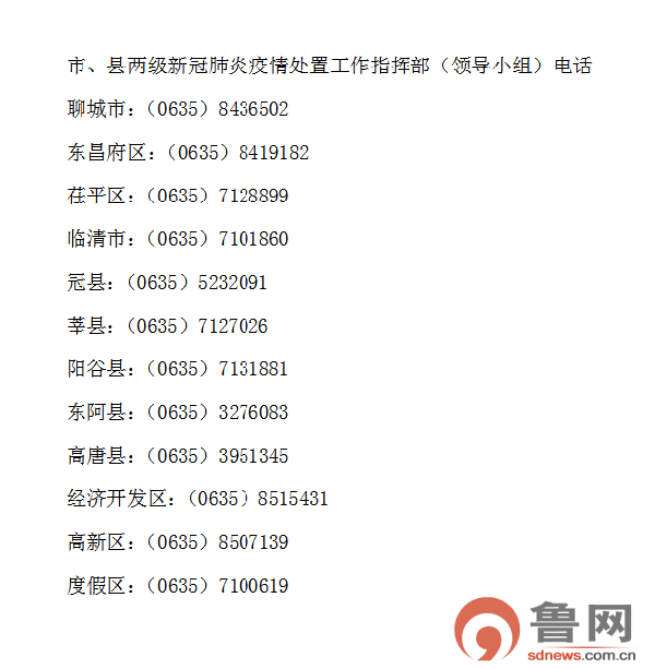 聊城最新疫情状况分析